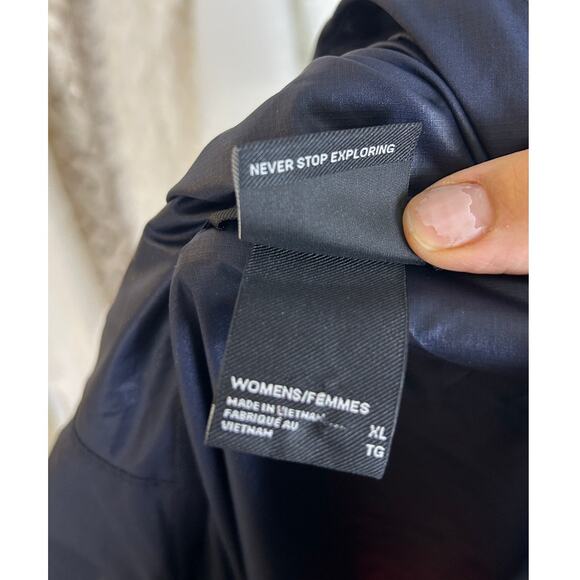 The North Face Women's Size XL Red White Blue USA Windwall Pullover #0493 - Picture 12 of 15